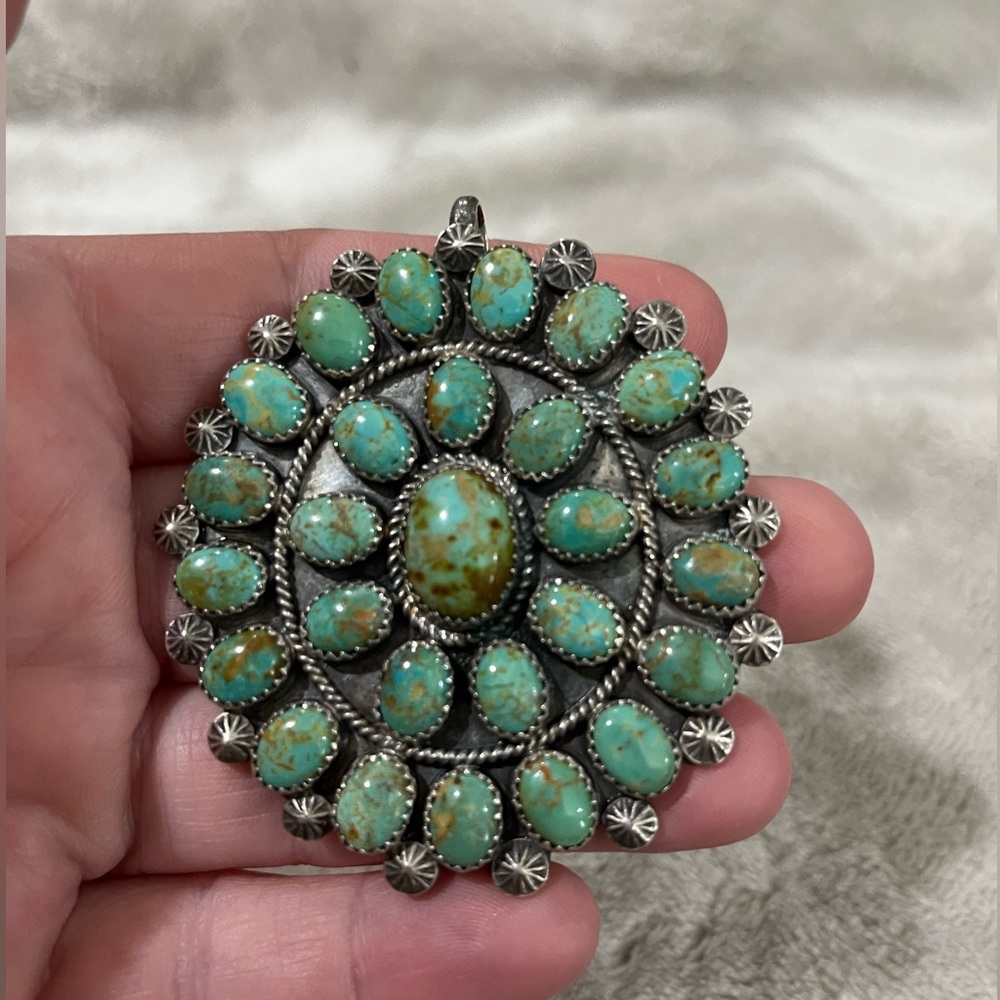 Federico Jimenez Turquoise Cluster Enhancer pin